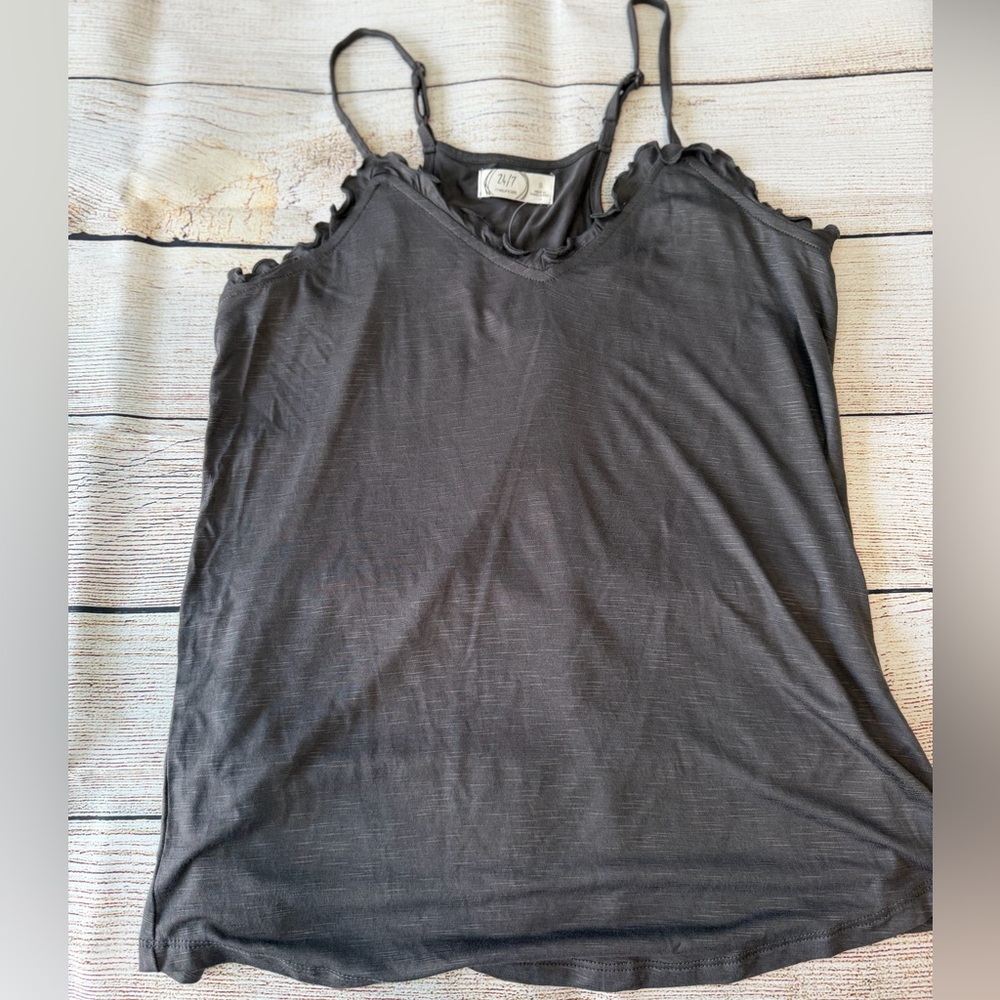 Maurices Slate Gray Camisole Top
